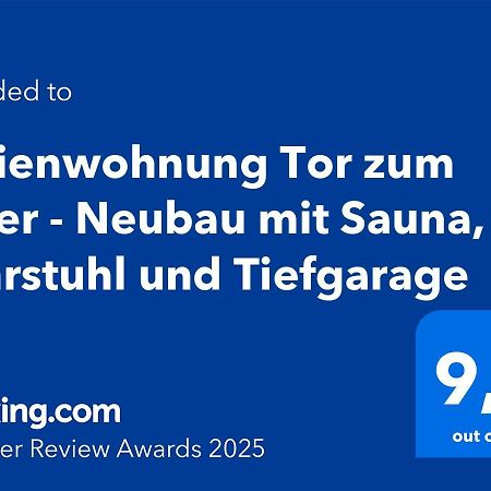 Ferienwohnung Tor Zum Meer - Neubau Mit Sauna, Fahrstuhl Und Tiefgarage Ostseebad Kühlungsborn Kültér fotó