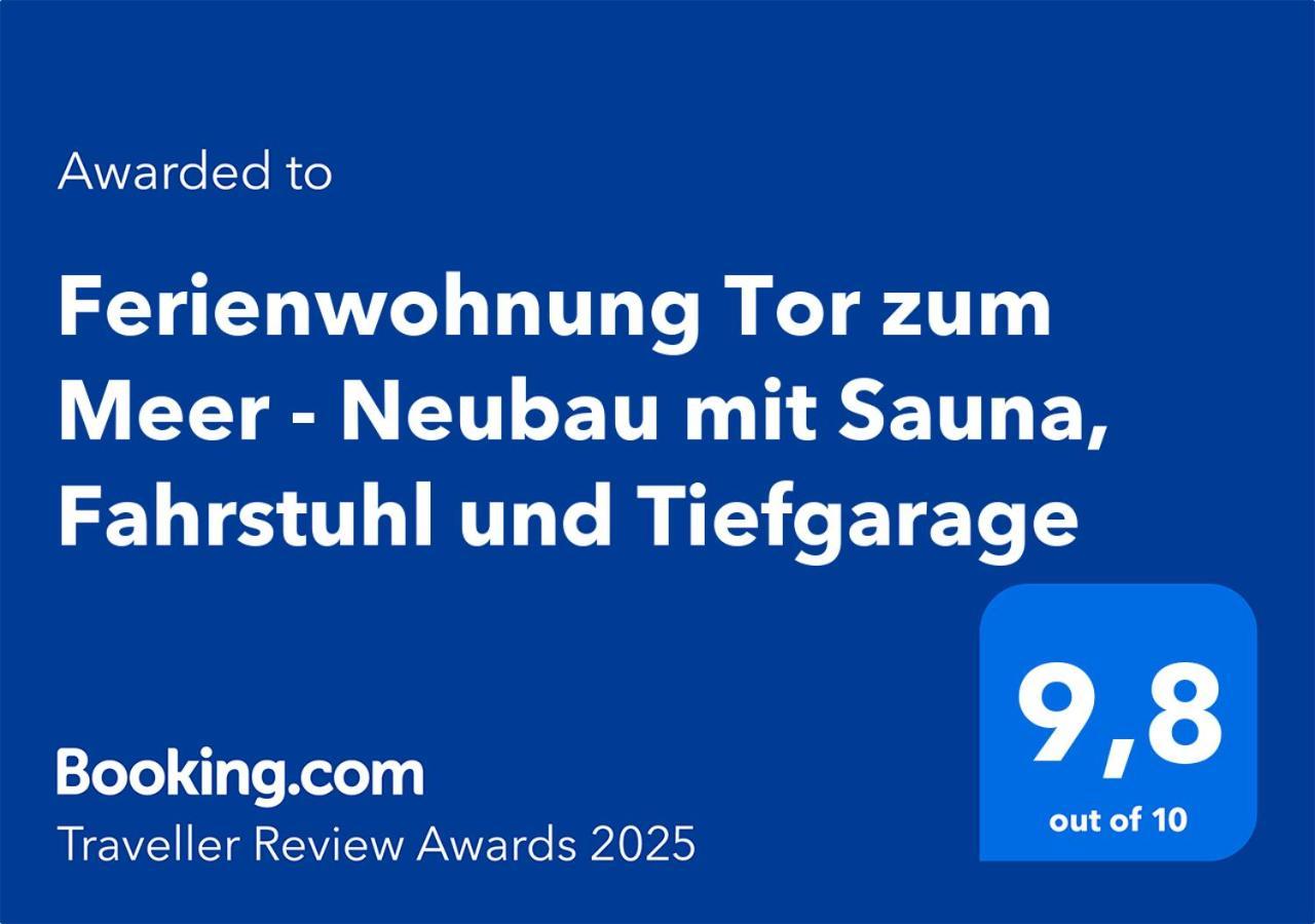 Ferienwohnung Tor Zum Meer - Neubau Mit Sauna, Fahrstuhl Und Tiefgarage Ostseebad Kühlungsborn Kültér fotó